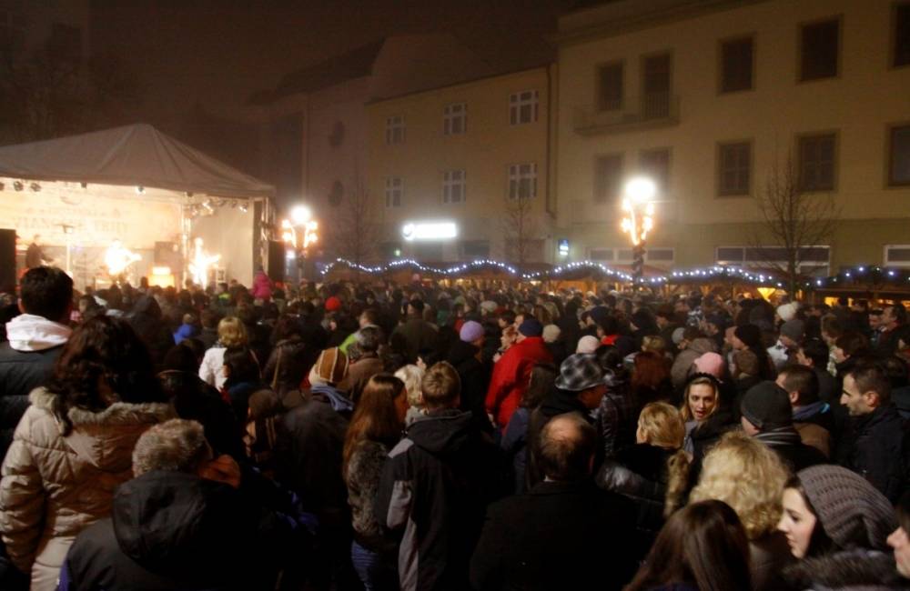 Foto: Pešia zóna a Námestie slobody v Piešťanoch budú aj tento rok srdcom mesta počas adventu i Vianoc