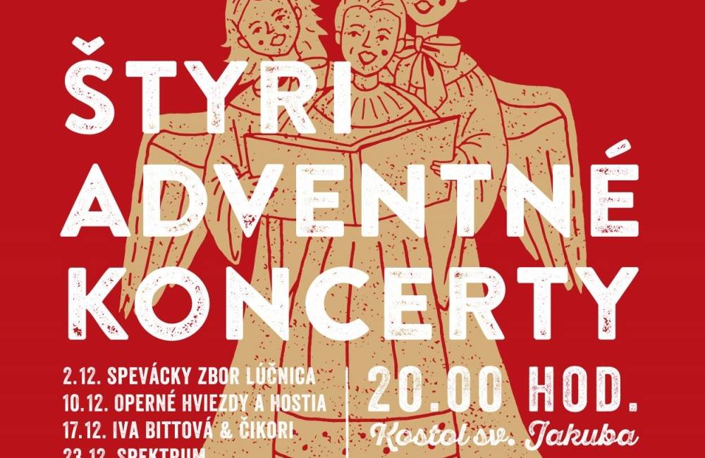 Foto: Druhý adventný koncert v Kostole sv. Jakuba v podaní Operných hviezd a hostí sa uskutoční už 10. 12