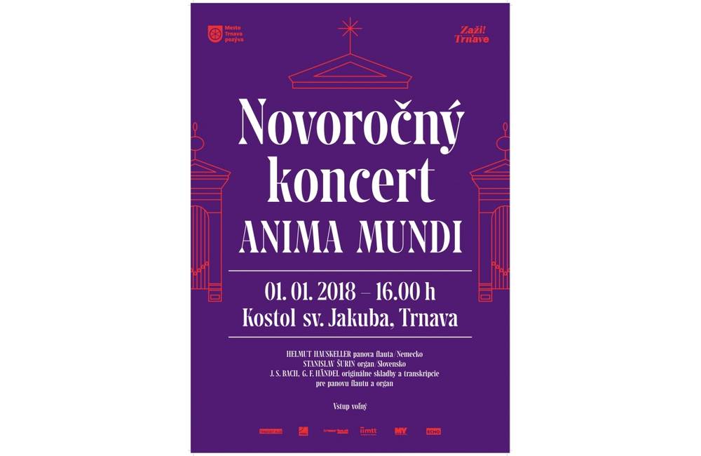 Trnava privíta Nový rok tradične - hudbou, koncert Anima Mundi privíta všetkých milovníkov klasiky