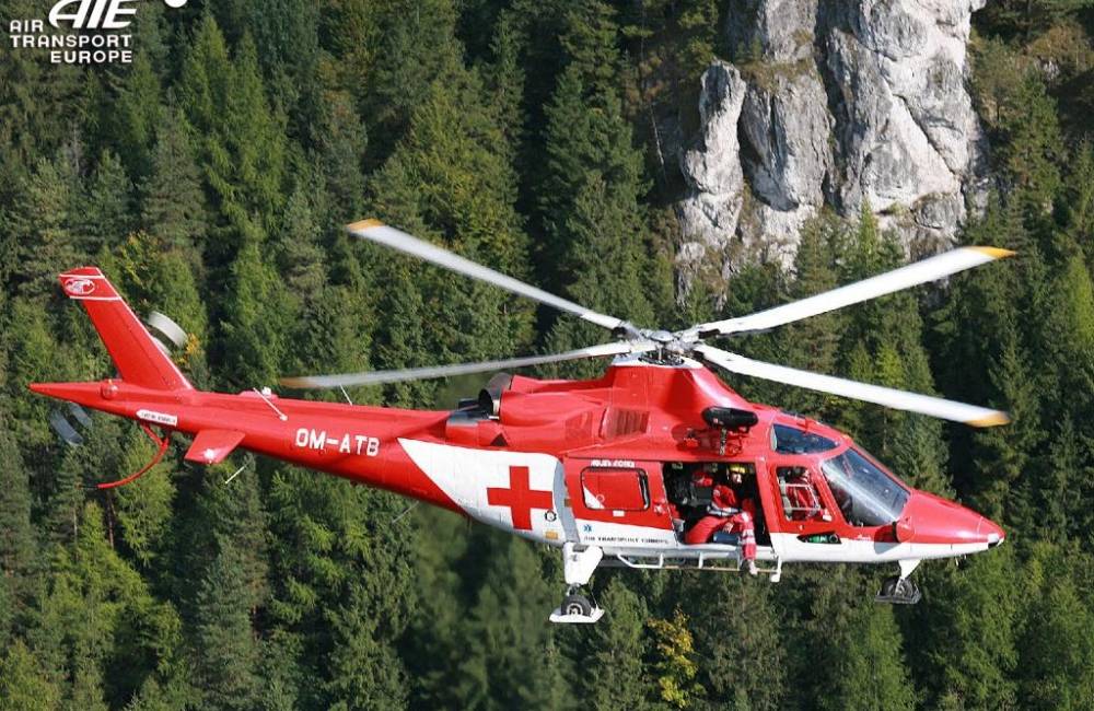 V roku 2017 pomohli leteckí záchranári 1717 pacientom, v Trnavskom kraji zasahovali aj pri nehodách