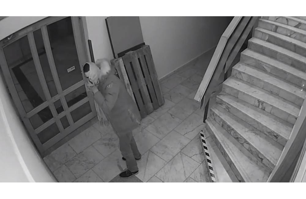 VIDEO: Kamera zachytila zlodeja v hoteli v Dunajskej Strede, ukradol televízor, lampy a bielizeň