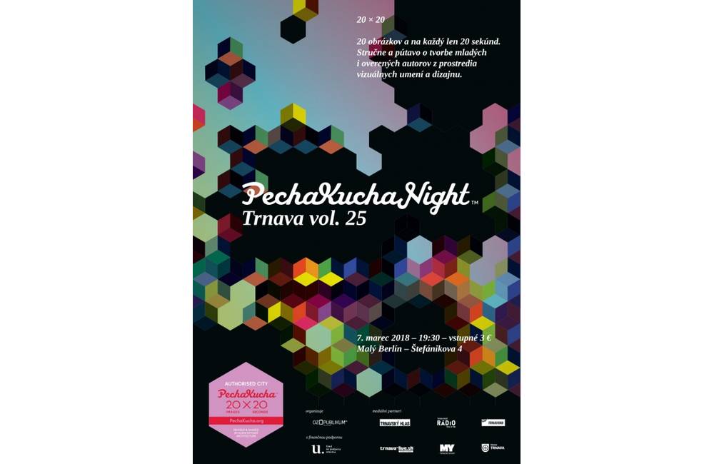 PechaKucha Night opäť v Trnave, tento raz v nových priestoroch Malého Berlína už 7. marca