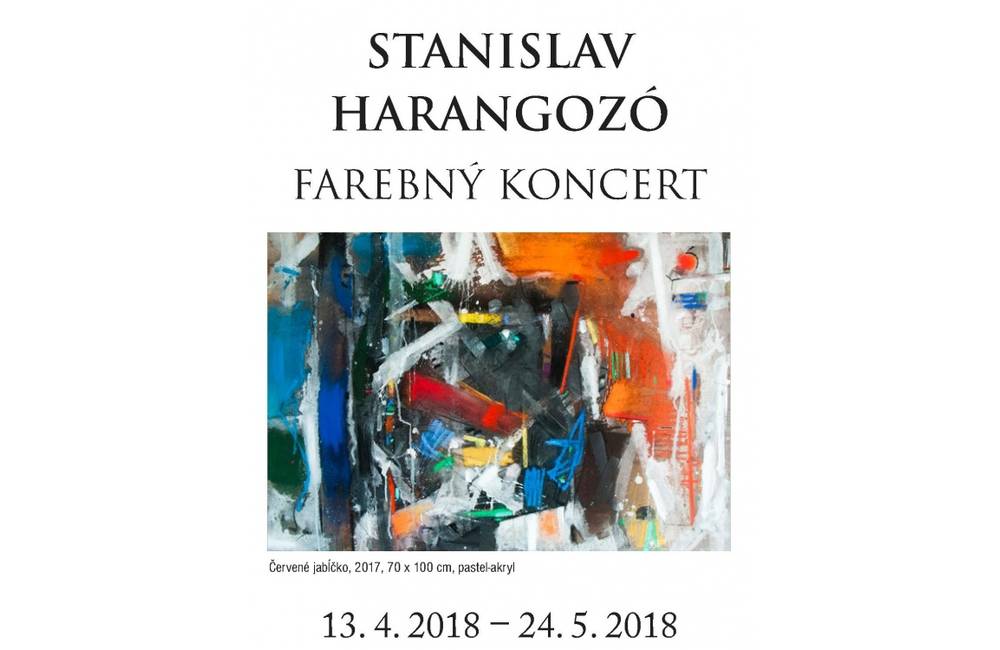 Mestské múzeu v Seredi otvára výstavu Farebný koncert, autorom je svetoznámy Stanislav Harangozó