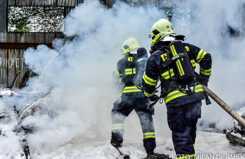 Foto: Dobrovoľní hasiči z Jaslovských Bohuníc, Voderadov a Ždiaru absolvovali profesionálny tréning