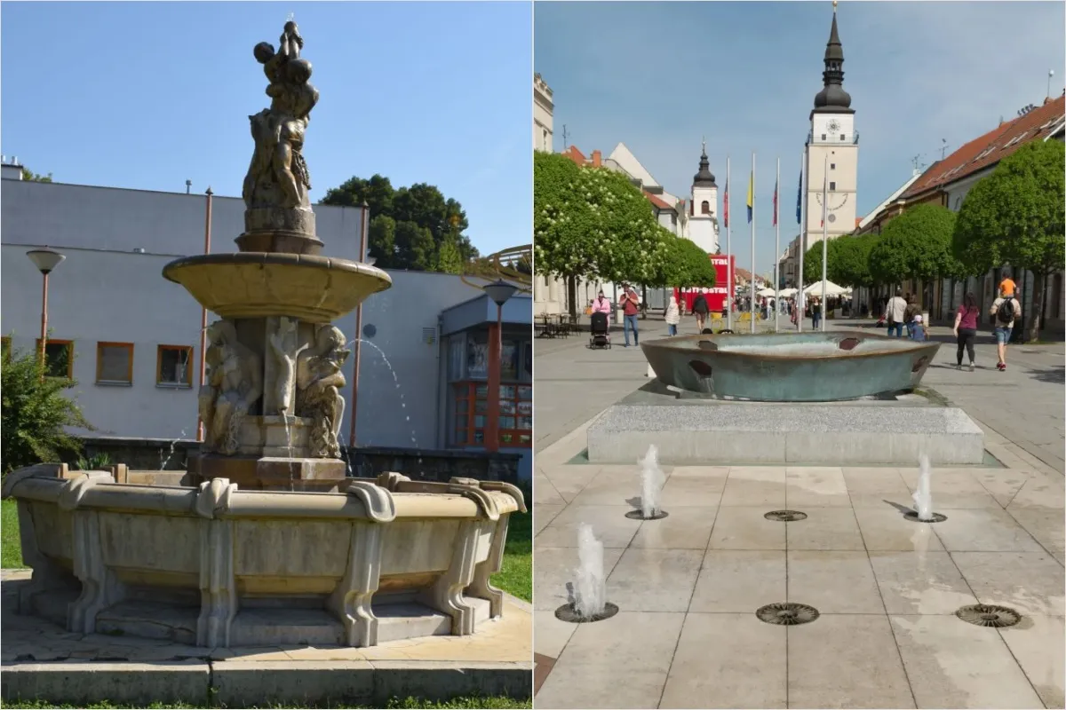 Kým v Piešťanoch zatiaľ nefunguje ani jedna fontána, Trnava po 12 rokoch spustila obľúbenú v centre mesta
