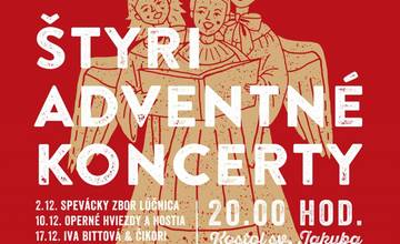 Štyri adventné koncerty lákajú milovníkov hudby, Lúčnica a 1. adventný koncert je už  vypredaný