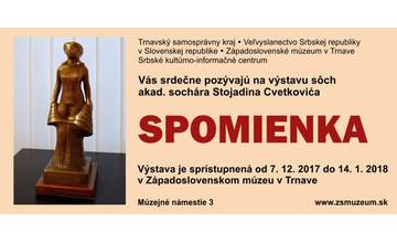 Západoslovenské múzeum v Trnave pozýva na výstavu diel akademického sochára Stojadina Cvetkovića
