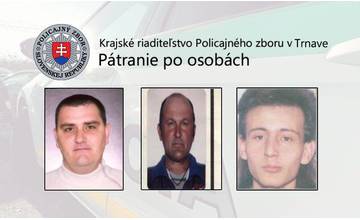 Polícia pátra po troch mužoch z Trnavského kraja, jeden z nich je hľadaný už 10 rokov