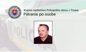 Polícia žiada verejnosť o pomoc pri pátraní po hľadanom 69-ročnom mužovi z Piešťan