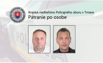 Polícia žiada verejnosť o pomoc pri pátraní po Branislavovi Pavlovičovi a Jozefovi Hudekovi