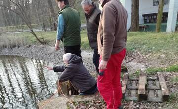Bobor Jozef spadol do prepadovej šachty. V obci Šaštín-Stráže vypustil rybník, takto ho rybári zachránili