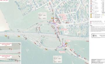 Rekonštrukcia mosta na D1 a R1 ovplyvní aj nadjazd vo Vlčkovciach. Rátajte s obmedzením