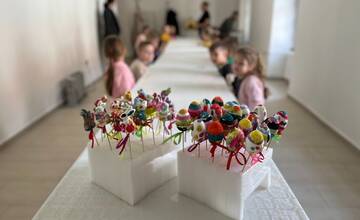 FOTO: Deti tvorili veľkonočné vajíčka a zajačikov v Západoslovenskom múzeu v Trnave 