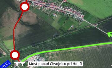 FOTO: Pri Holíči postavia nový most cez rieku Chvojnica, oblasť čakajú obmedzenia