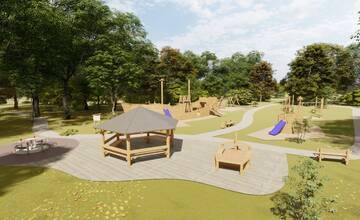 V Šamoríne vybudujú nové inkluzívne ihrisko pre deti. Nebude chýbať reťazová hojdačka či pieskovisko v tvare člna