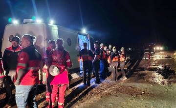 FOTO: Našli ju! Pátrači zo Záchranného systému Slovensko našli pani Kláru