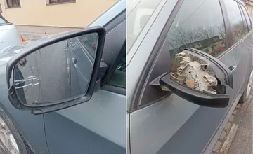 Trnavčanke niekto pred sviatkami na Kukučínovej zdemoloval spätné zrkadlo na aute. Je to tvoja chyba, odkazuje miestny