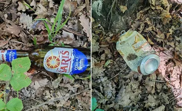 FOTO: Skaličan zostal zhrozený, v lese namiesto kvetov narazil na odpad. Niektorí ho zbierajú spolu s hríbmi