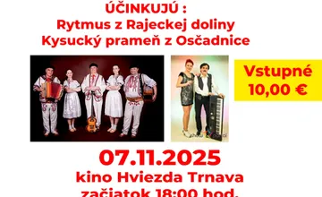 Srdečne vás pozývame na Novembrový koncert pre Slovensko v Trnave