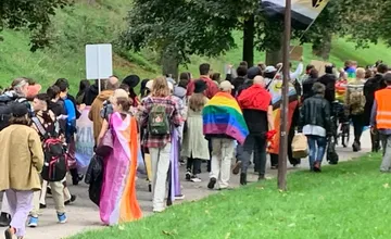 FOTO: Víkendový Pride v Trnave vyvolal búrlivé reakcie, mnohí obyvatelia nešetrili ostrou kritikou