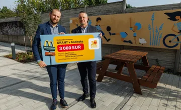 V Trnavskom kraji vzniká Zelená klubovňa. McDonald’s venoval grant projektu, ktorý spája komunitu s prírodou