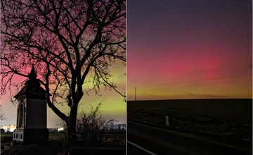 FOTO: Trnavský kraj v noci opäť zaliala polárna žiara, mnohým sa podarili neuveriteľné zábery 
