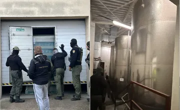 AKTUALIZOVANÉ: Finančná správa zasahovala v Šamoríne v areáli firmy na výrobu alkoholu, dôvodom bolo porušenie zákona