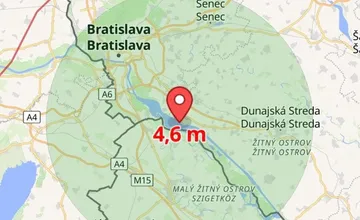 Bratislavu zasiahlo zemetrasenie s magnitúdou 4,3. Otrasy bolo cítiť aj v okolí mesta, tvrdia obyvatelia