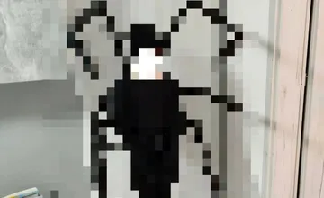 FOTO: Kreatívny ocko z Trnavy vytvoril synovi originálny kostým, ktorým okamžite zaujal. Perfektná maska, chvália ho