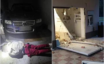FOTO: Pred zákonom sa dlho neskrýval. Polícia odhalila páchateľa, ktorý stojí za výbuchom bankomatu v Dolných Salibách