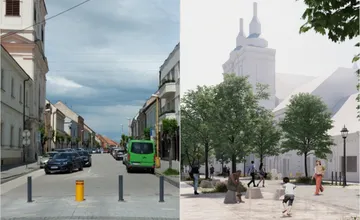FOTO: Obnova jednej z ulíc v Trnave má opäť územné rozhodnutie. Mesto tu plánuje pešiu zónu a nový mobiliár