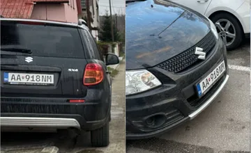 Karin v Hlohovci ukradli auto pri VÚB banke, verejnosť prosí o pomoc. Spoznať ho možno podľa poškodeného nárazníka