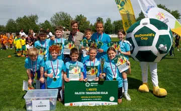 Malí futbalisti a futbalisky zo Serede mieria do finále McDonald’s Cupu