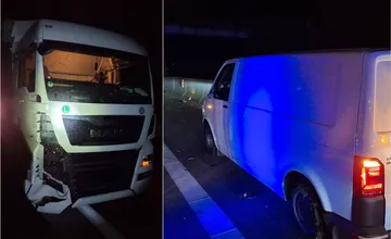 VIDEO: Smrteľná nehoda kamióna a dvoch dodávok na D1, dvaja muži zomreli pri výmene pneumatiky