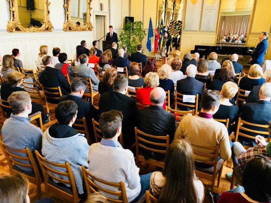 Pri príležitosti Dňa učiteľov ocenili predstavitelia kraja 19 osobností z oblasti školstva, foto 5