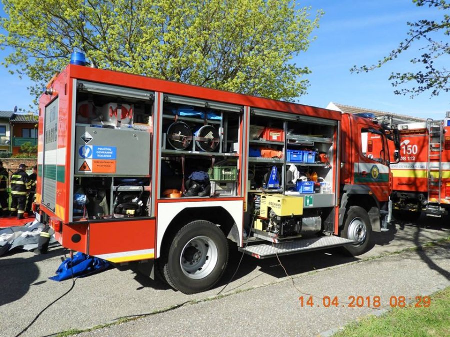 Hasiči z Trnavy a Kútov boli na medzinárodnom cvičení zásahov pri škodlivých látkach v Rakúsku, foto 15