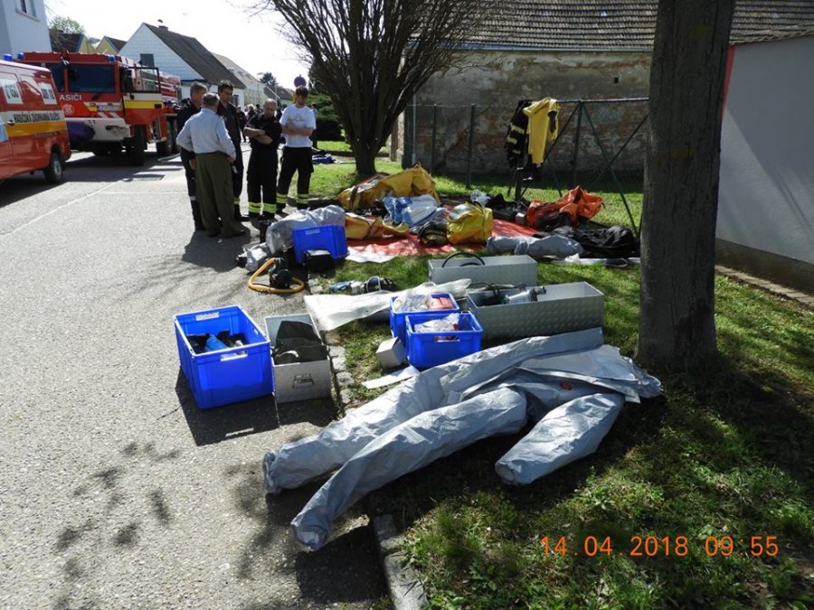 Hasiči z Trnavy a Kútov boli na medzinárodnom cvičení zásahov pri škodlivých látkach v Rakúsku, foto 25