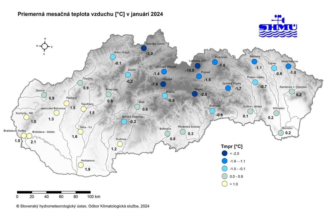 FOTO: Slovenský hydrometeorologický ústav zhodnotil začiatok roka, foto 1