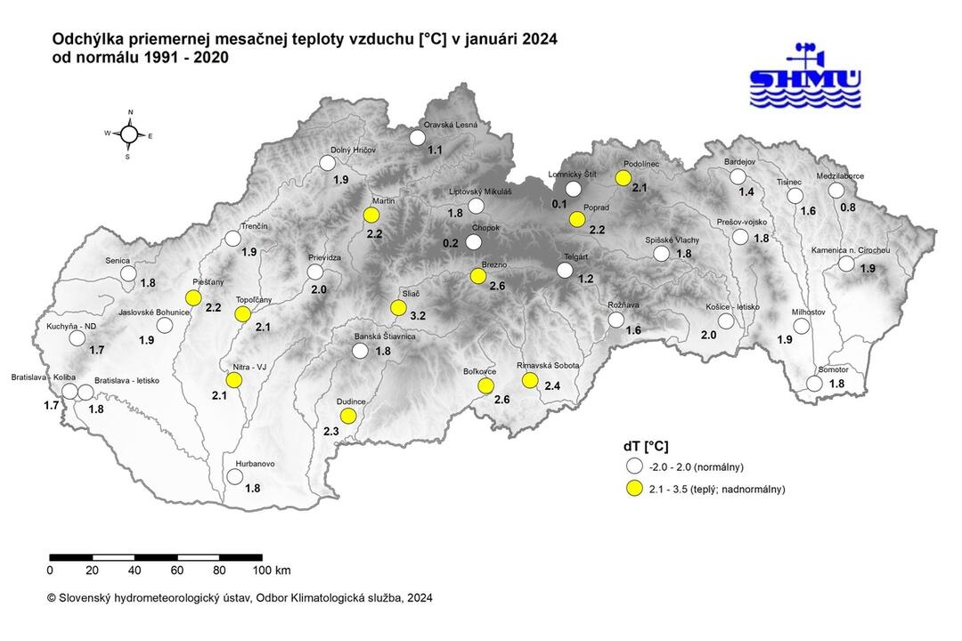 FOTO: Slovenský hydrometeorologický ústav zhodnotil začiatok roka, foto 4