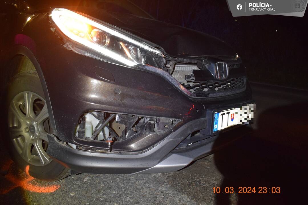 FOTO: V obci Zvončín auto zrazilo len 18-ročné dievča, foto 4