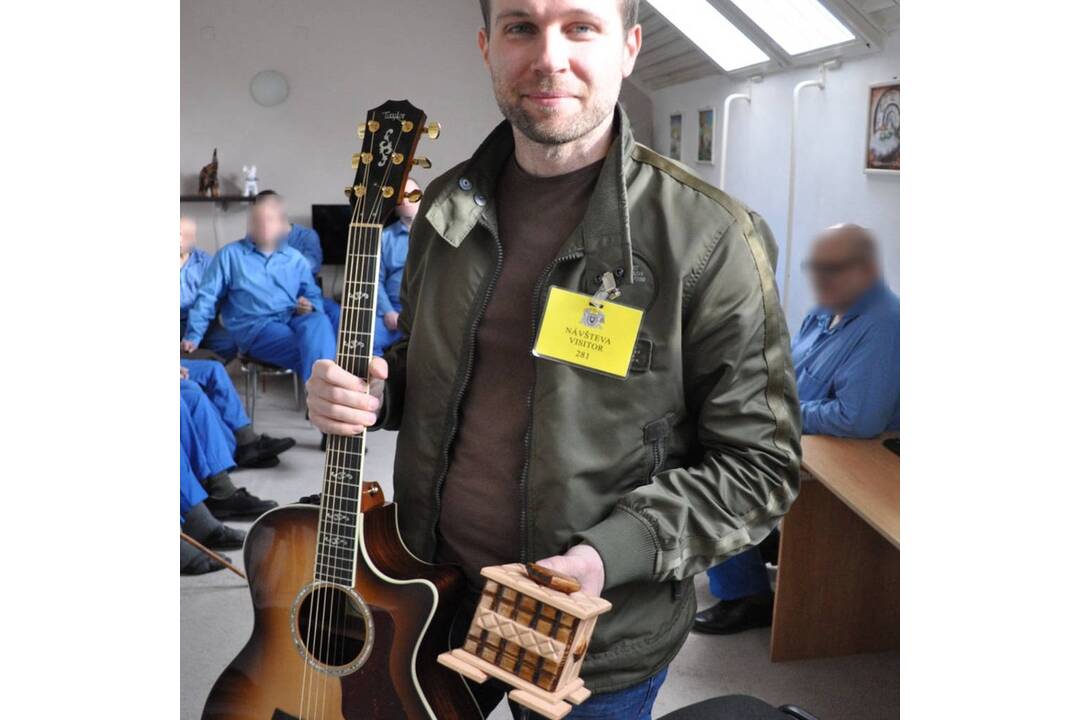 FOTO: Tomás Bezdeda v leopoldovskej väznici, foto 1