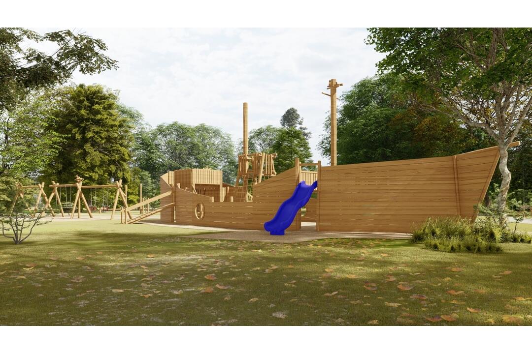 FOTO: Nové inkluzívne detské ihrisko v Šamoríne, foto 9