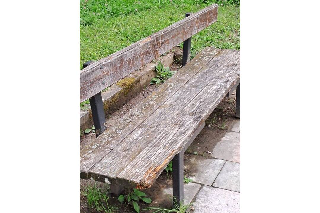 FOTO: Katastrofálny stav piešťanských lavičiek, zožiera ich hniloba, foto 1