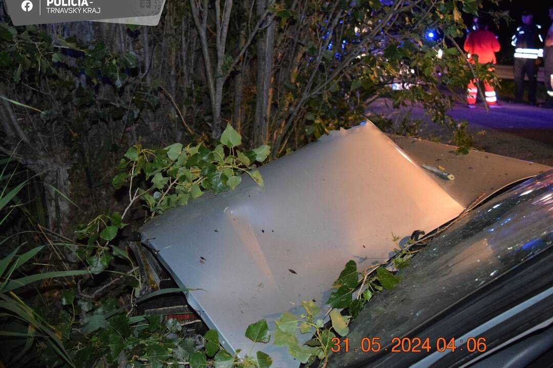 FOTO: Dopravná nehoda medzi obcami Baloň a Sap, foto 4