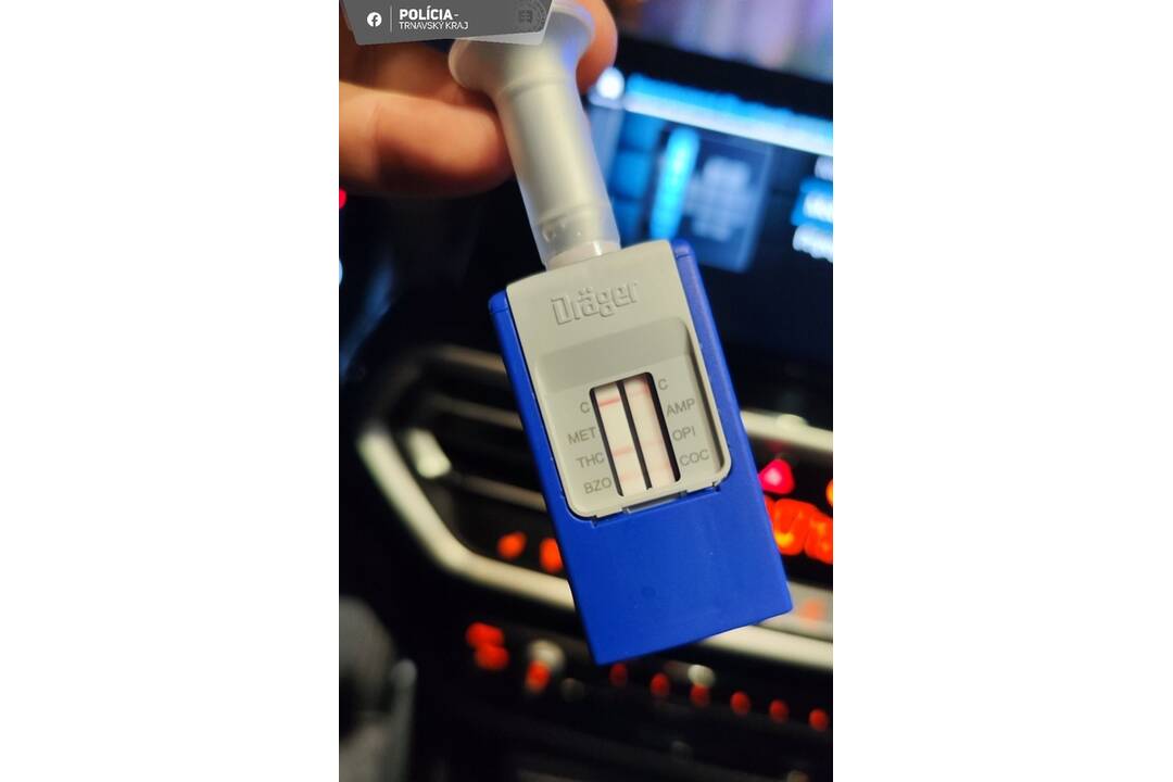 FOTO: Polícia zadržala vodiča pod vplyvom drog, foto 2