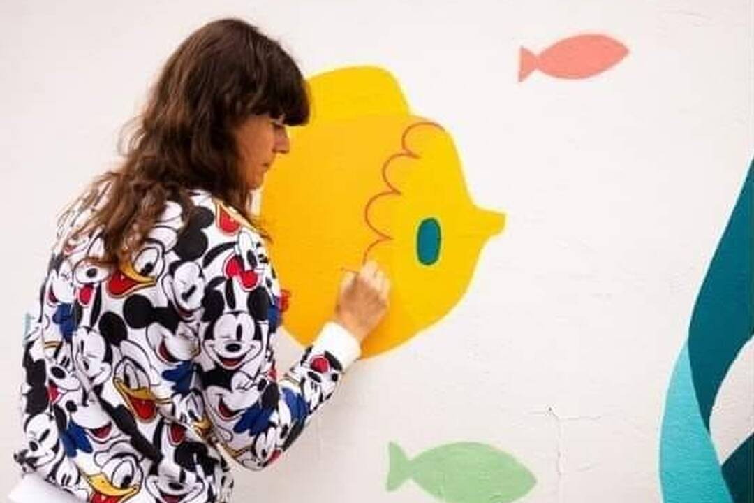 FOTO: Nové maľby na kúpalisko Castiglione, foto 3