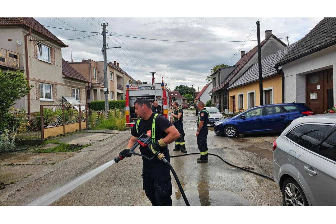 FOTO: Zásah hasičov v okrese Skalica, foto 8