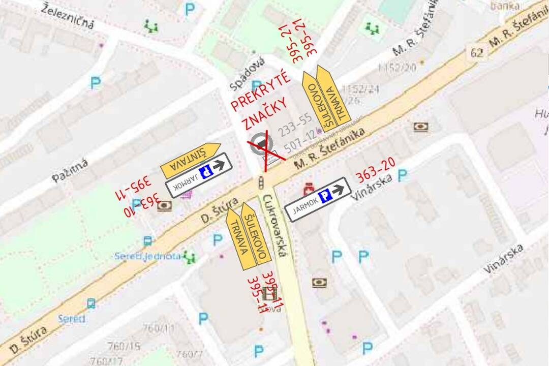 FOTO: Seredský hodový jarmok uzavrie niekoľko ciest. Mestská polícia pripravila obchádzky, foto 5