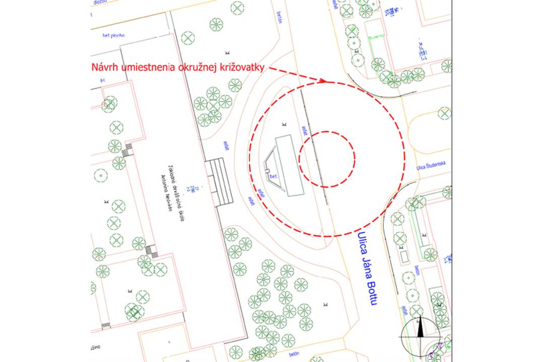 FOTO: Trnava investuje do bezpečnosti: Výstavba okružnej križovatky a novej cyklotrasy pri ZŠ, foto 5