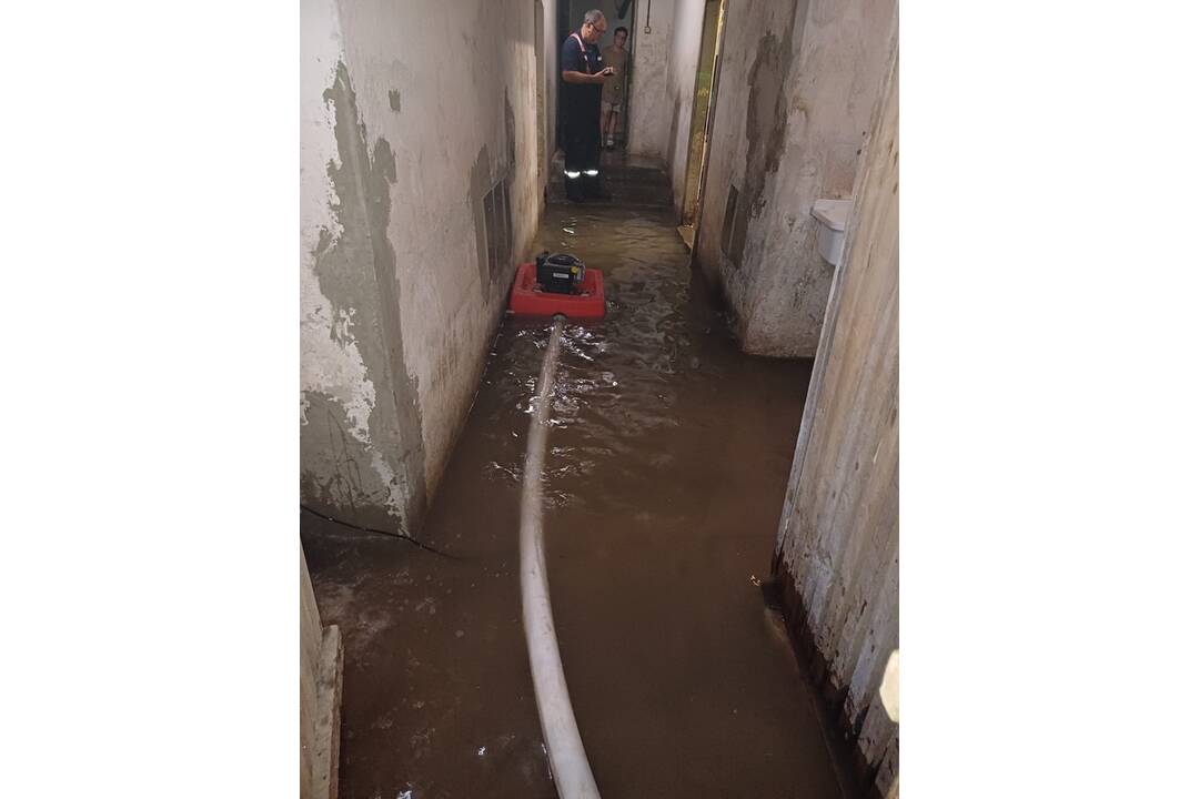 FOTO: Zásah hasičov po búrkach, foto 2